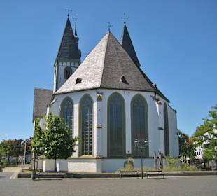 Marienkirche ab ca. dem Standesamt gesehen
