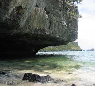 Bucht der grünen Lagune/ Ausblick
