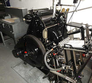 Rundgang durch die Druckerei des Handwerksmuseums