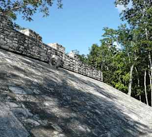 Der Ballspielplatz von Coba