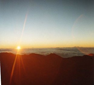 Haleakala levata del sole