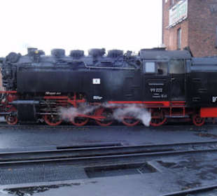 Brockenlok unter Dampf in Wernigerode