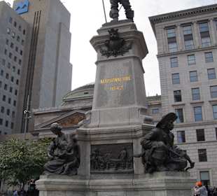 Denkmal für den Gründer von Montreal
