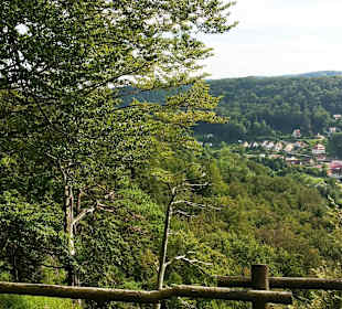 Blick vom Pfarrfelsen