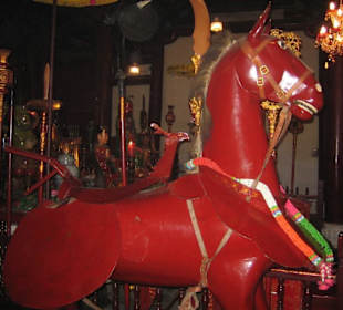 Das Innere des Tempels