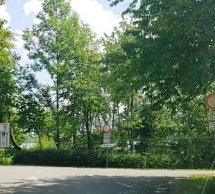 Zufahrt zur Zahlstelle