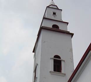 Cerro Monserrate, der "Hausberg" Bogotás. 