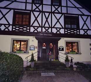 Abendstimmung am Gasthof Alte Mühle
