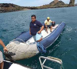 Vorbereitung zum Landgang