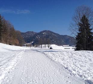 Präparierte Winterwanderwege