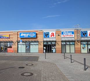 Geschäftshäuser im Einkaufszentrum