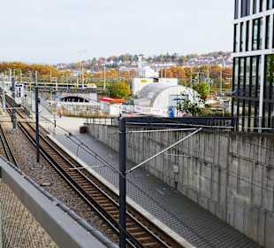 Haltestelle für den Mailänder Platz