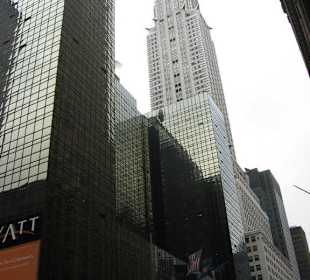 Blick auf Chrysler Building