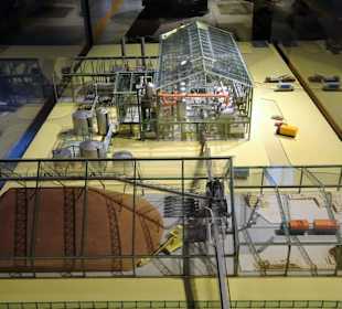 Modell einer Zuckerfabrik