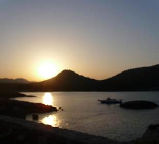 Sonnenuntergang am Cala Gat