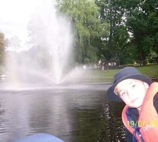 Bootsfahrt im Stadtpark