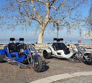 Unsere Trikes am Gardasee