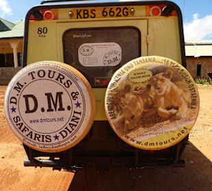 Rückfront, man weiß immer wer vor einem fährt