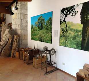 In den Räumen des Museo Etnografico