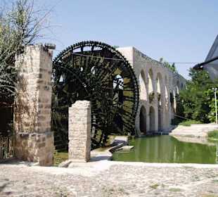 Wasserräder von Hama