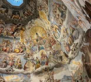 Deckengemälde in der Kuppel