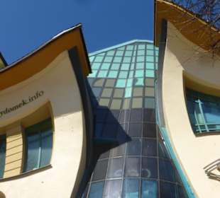Krzywy Domek, das Krumme Haus in Sopot