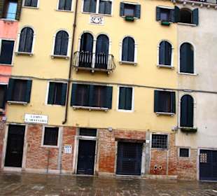 Hausfronten in Venedig