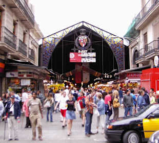 La Boqueria am Ramblas
