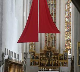 Blick in die Kirche St. Jakob in Rothenburg o.d.T.