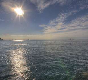 Abendstimmung am Hafen