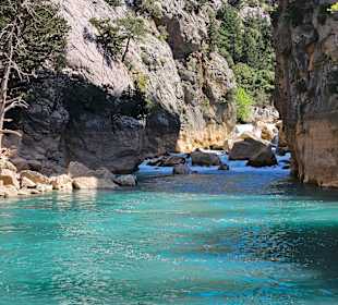 Oymapinar Baraji/ Stausee Green Lake & Green Canyon
