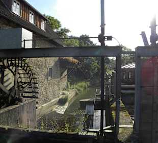 Mühle auf der Insel an der Emmer