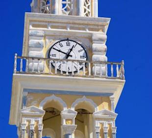Santorin selbst im Bild Landschaft, Stadt