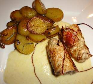Involtini mit Rosmarinkartoffeln