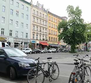 Am Rio-Reiser-Platz in Berlin Kreuzberg
