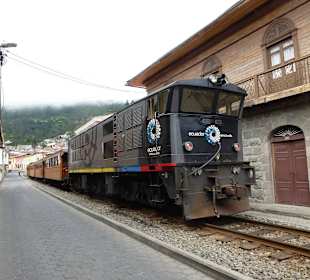 Der Zug wird bereitgestellt