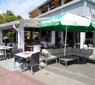 Restaurants am Hafenrand