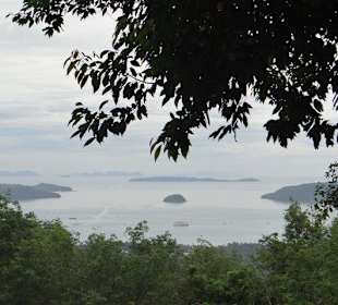 Blick auf die Chalong Bay