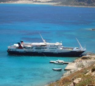 Ausflugsschiff Gramvousa & Balos Beach