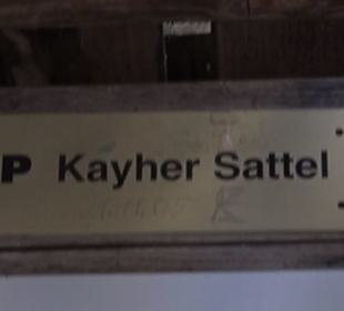 Wanderparkplatz Kayhersattel