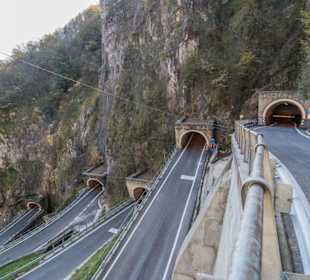 Die fünf Kehrtunnel