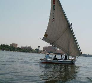 Feluke auf dem Nil