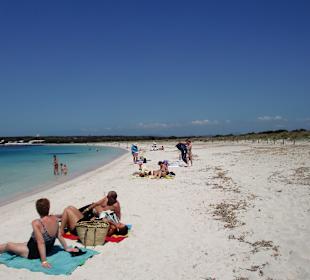 Strand von Formentera