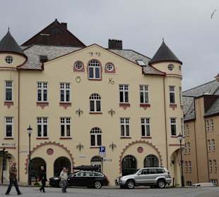 Gebäude in der Altstadt Ålesund