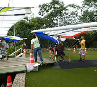 Vorbereitung zum Start