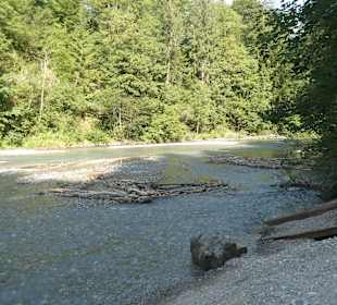 Wanderung / Spaziergang im Trettachtal