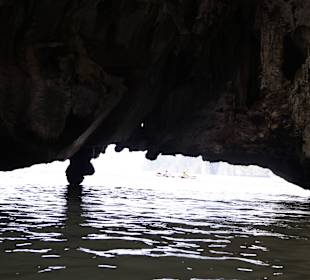 Langsam steigt das Wasser