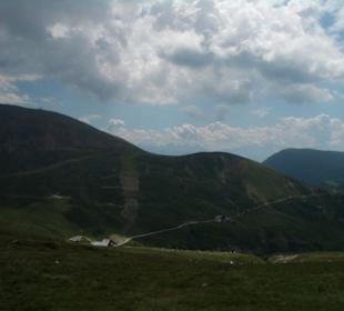 Gut ausgebaute Wanderwege