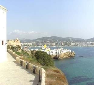 Weg am Aussichtsplateau