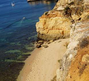 Nachbarbucht der Praia da Marinha